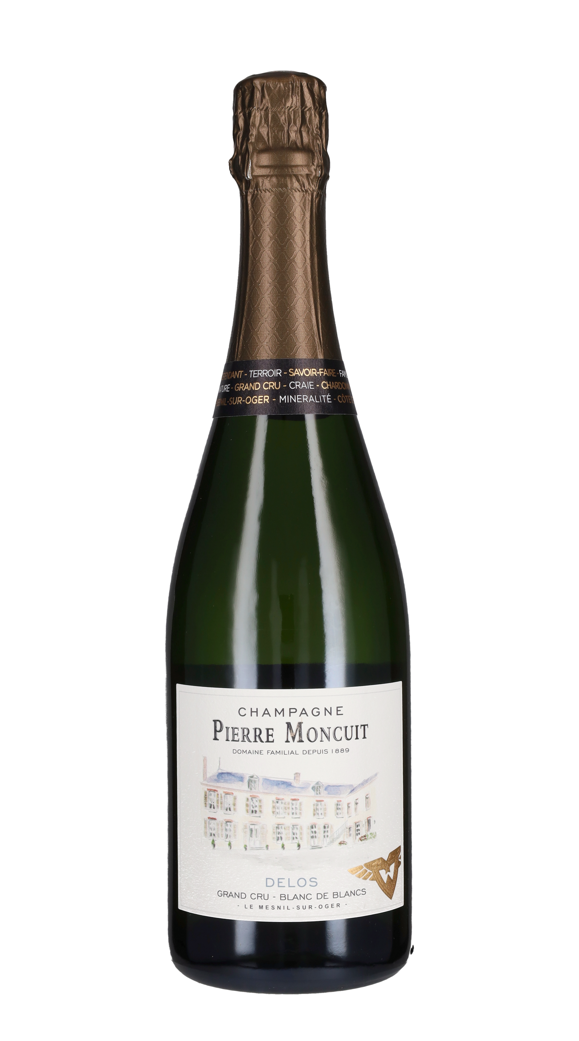 Champagne Brut Blanc de Blancs Grand Cru 'Moncuit-Delos' Pierre Moncuit